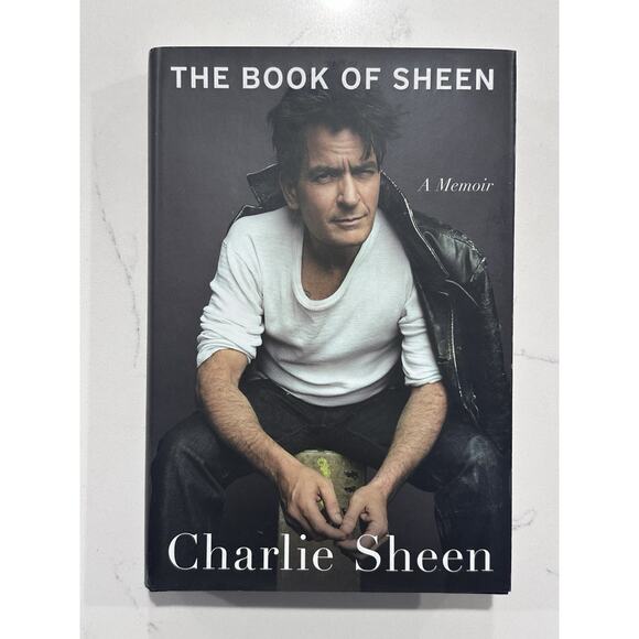 Charlie Sheen The Book Of Sheen: A Memoir (Signed Book) Hardcover AUTOGRAPHED #3 - Picture 1 of 8